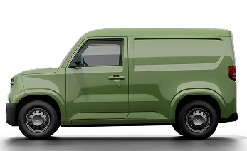 VinFast EC Van nhìn ngang – thân xe nhỏ gọn
